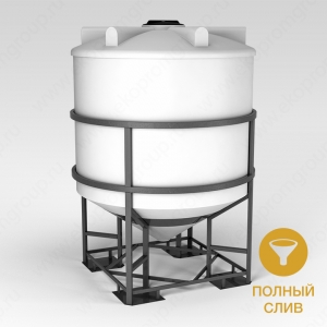 Емкость ФМ 5000л в обрешетке в Большом Камене