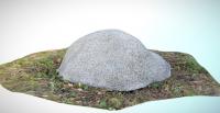 Декоративный камень на люк D70/30 в Большом Камене