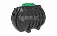Емкость накопительная для канализации RODLEX-S3000 с горловиной 1000 мм и крышкой в Большом Камене