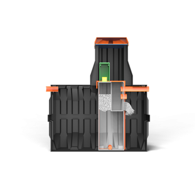 Станция очистки ERGOBOX 6PR в Большом Камене